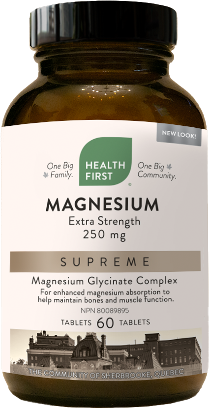 Health First Extra Strength Magnesium 250mg, 60 tablets