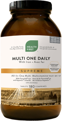Health First Multi One Daily with Iron, 180 tablets