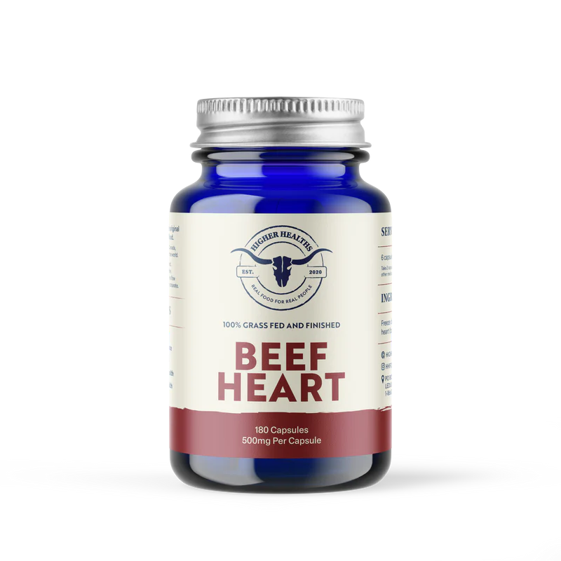 Higher Health Beef Heart, 180 capsules