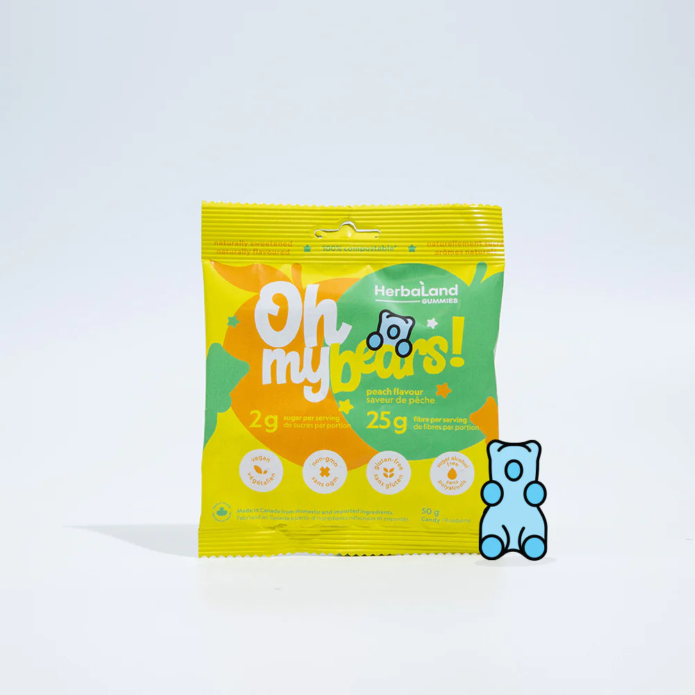 Herbaland Oh my Bears! 50g peach gummies