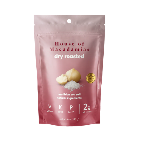 House of Macadamias Dry Roasted Namibian Sea Salt (113g)