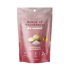House of Macadamias Dry Roasted Namibian Sea Salt (113g)