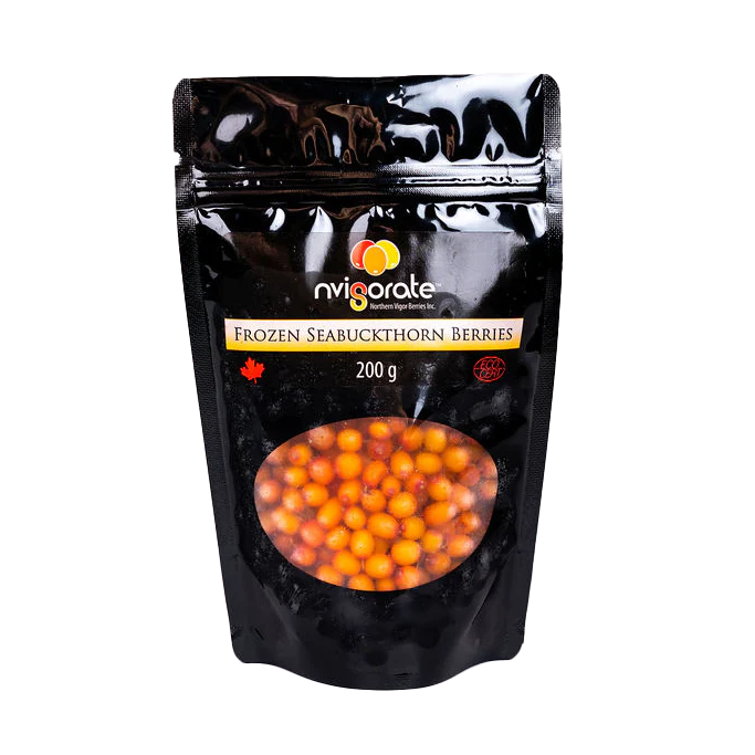 Nvigorate Organic Frozen Seabuckthorn Berries (200g)