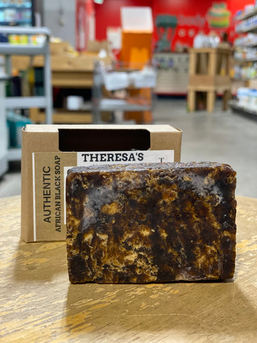 Theresa's Naturals African Black Soap Unscented (5oz.)