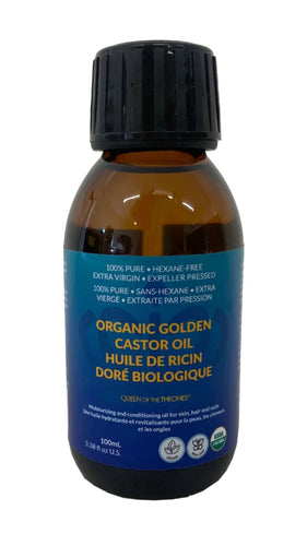Queen of the Thrones Organic Castor Oil - Hexane Free (100ml)