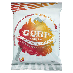 GORP Energy Bar Peanut Butter & Raspberry (65g)