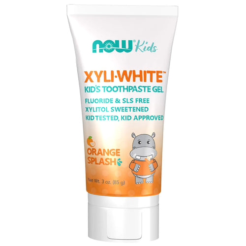 NOW Xyliwhite Kid's Toothpaste Gel - Orange Splash (85g)