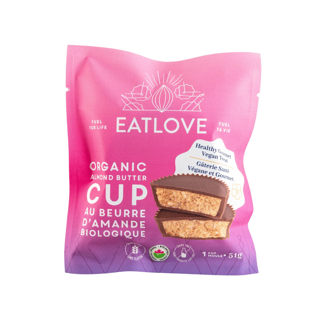 EATLOVE Organic Almond Butter Cup (51g)