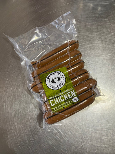 Original Family Farm Chicken Hotdogs/Wieners (6/Pack)