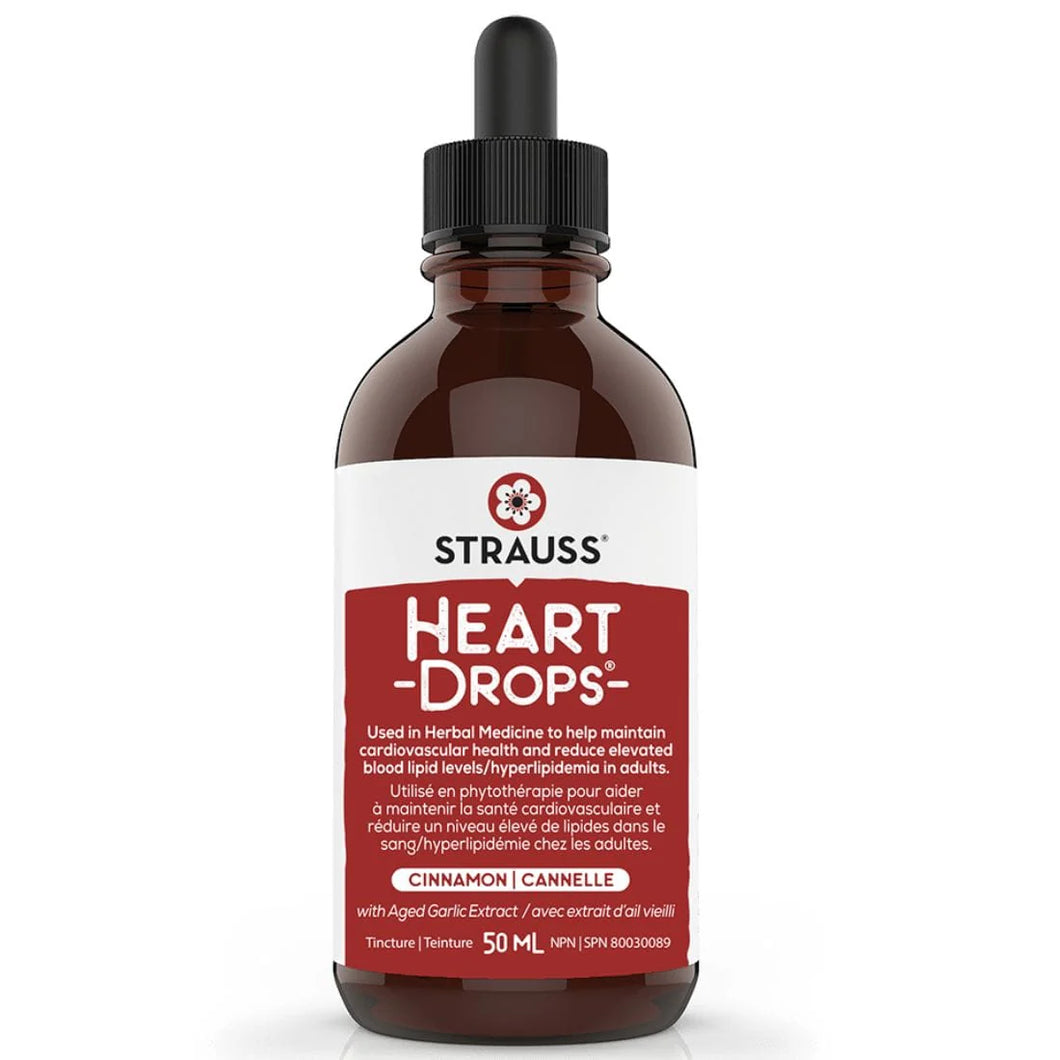 Strauss Heart Drops Cinnamon 50ml