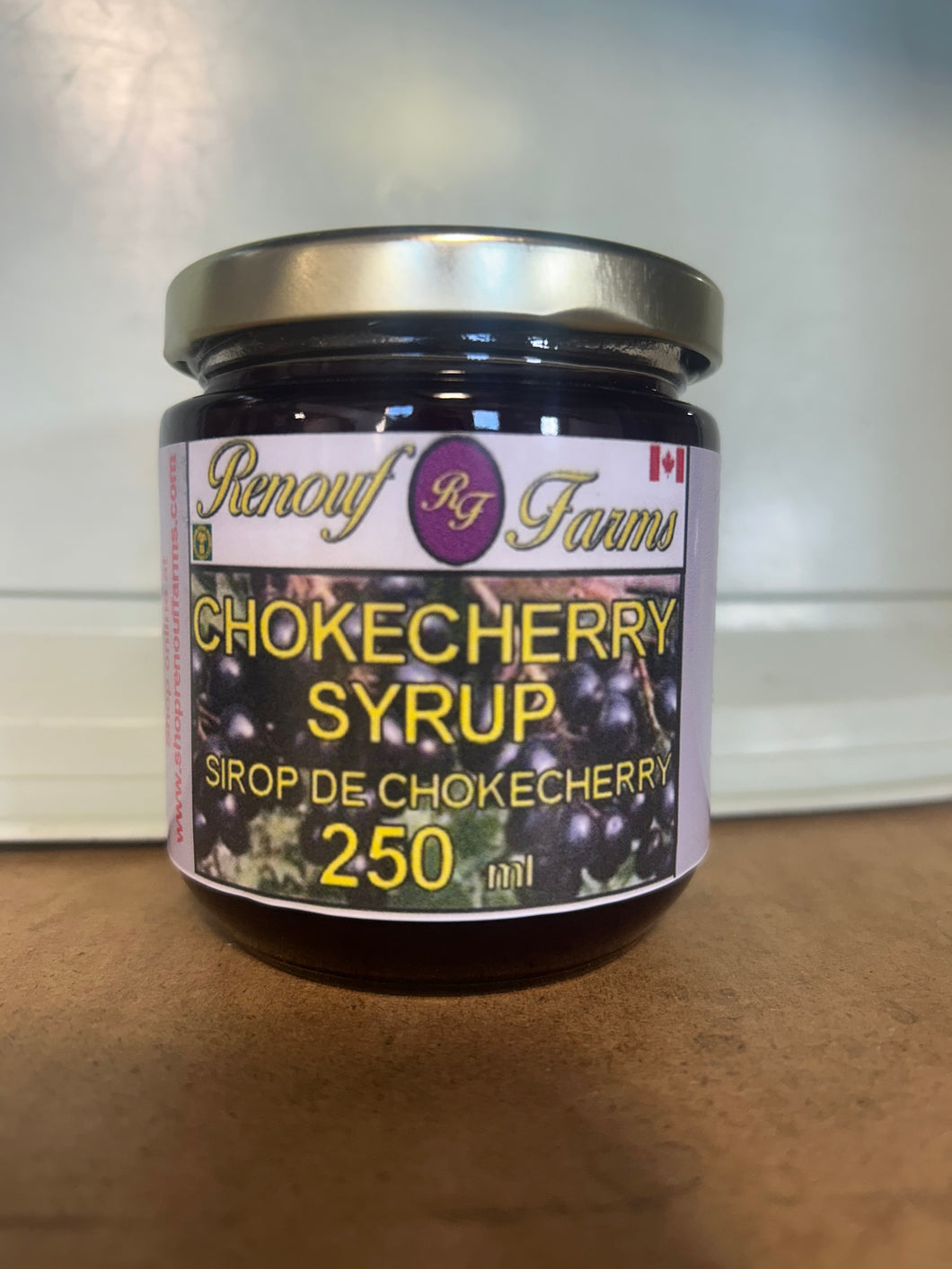 Renouf Farm Chokecherry Syrup, 250ml