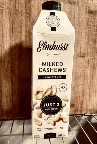 Elmhurst Unsweetened Cashew Milk (946ml)
