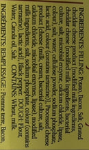 Baba's Homestyle Perogies, Potato, Cheddar Cheese & Bacon