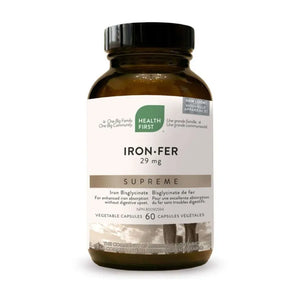 Health First Iron Supreme 29mg, 60 capsules