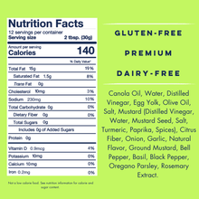 Yo Mama Greek Dressing/Dip (Keto), 385ml