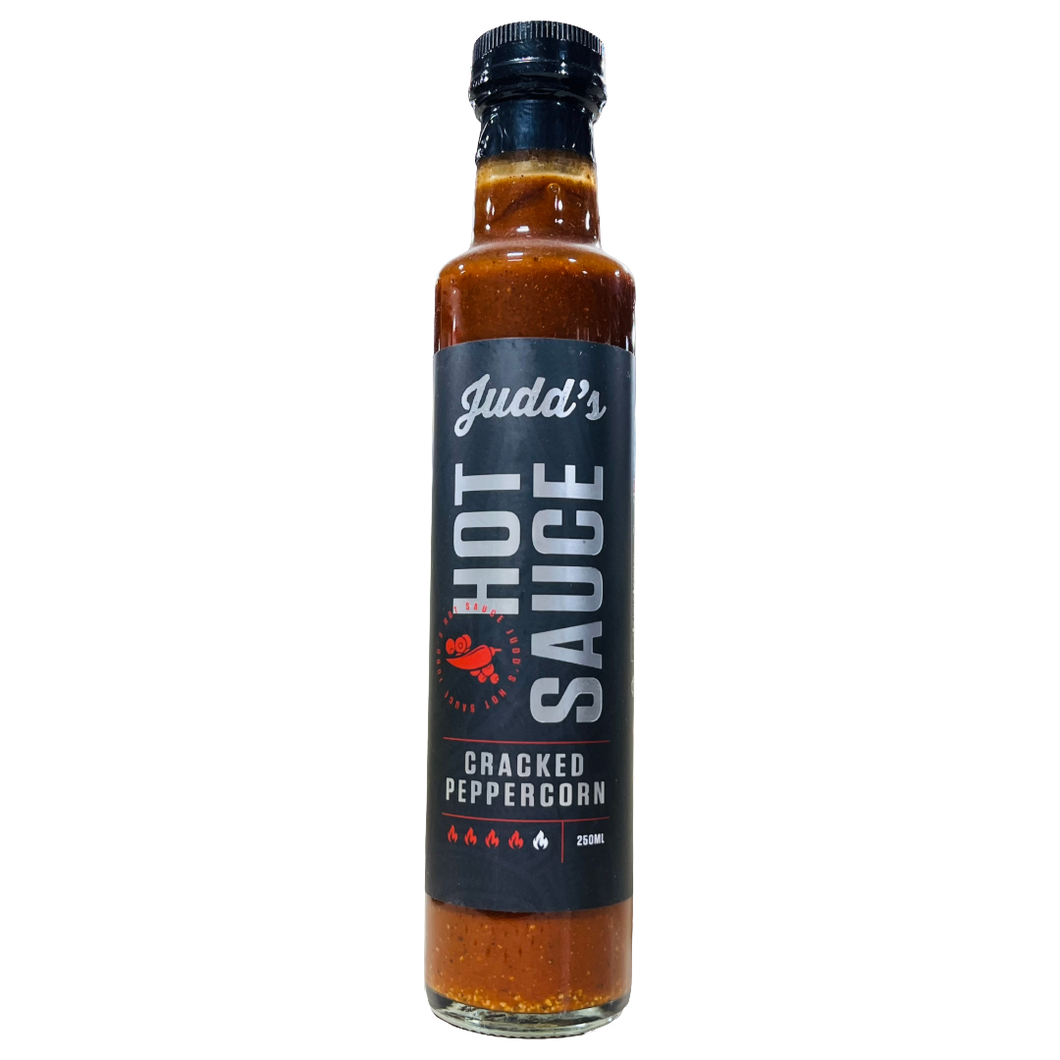 Judd's Hot Sauce Cracked Peppercorn (250ml)