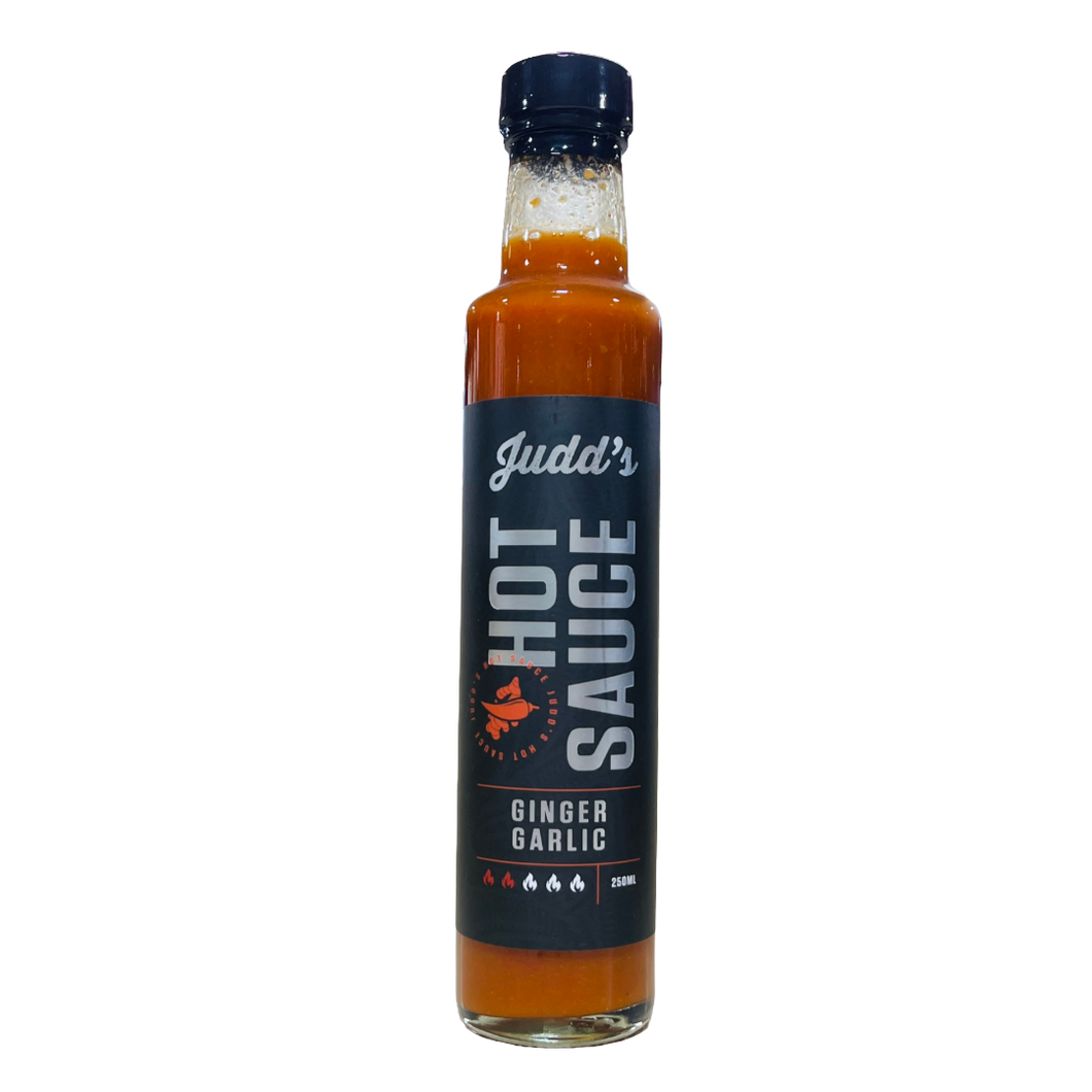 Judd's Hot Sauce Ginger Garlic (250ml)
