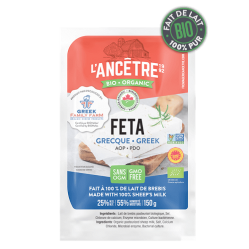 L'Ancetre Sheep Milk Greek Feta (150g)