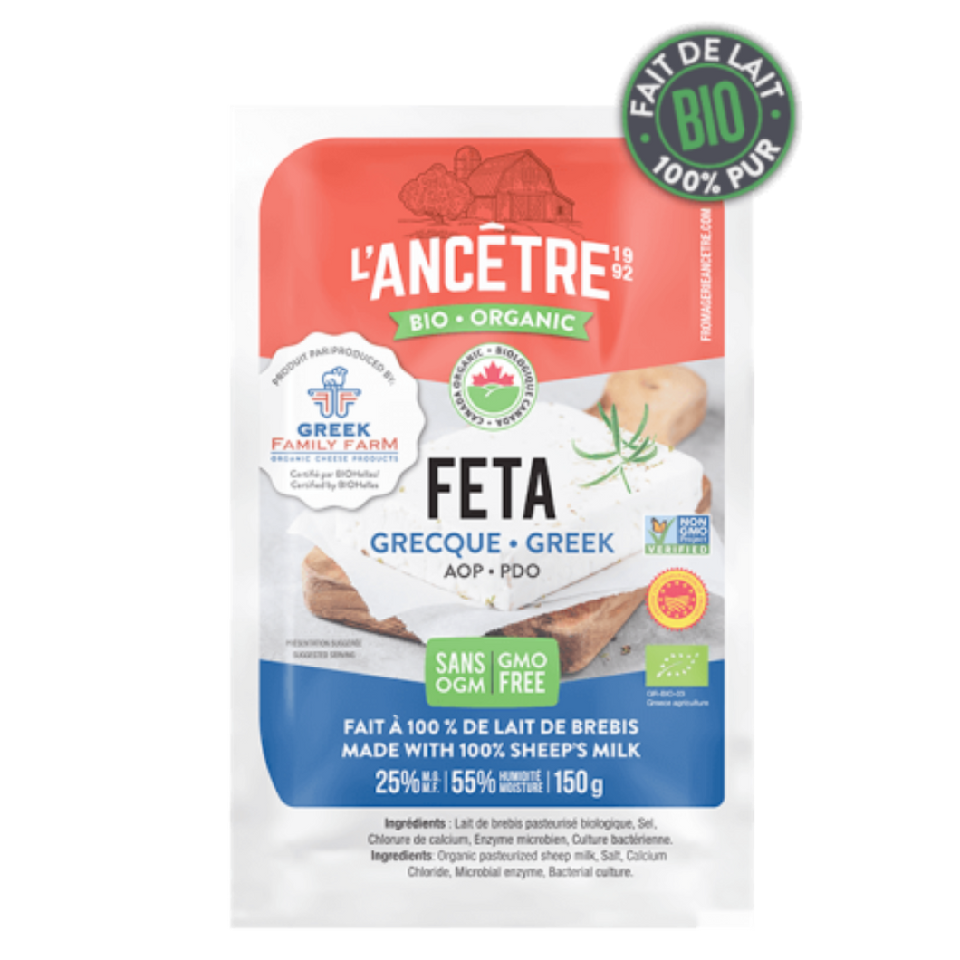 L'Ancetre Sheep Milk Greek Feta (150g)