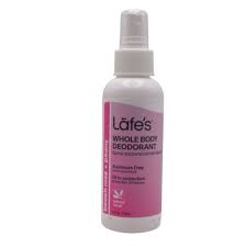 Lafe's Beach Rose & Peony Whole Body Deoderant Spray(118ml)