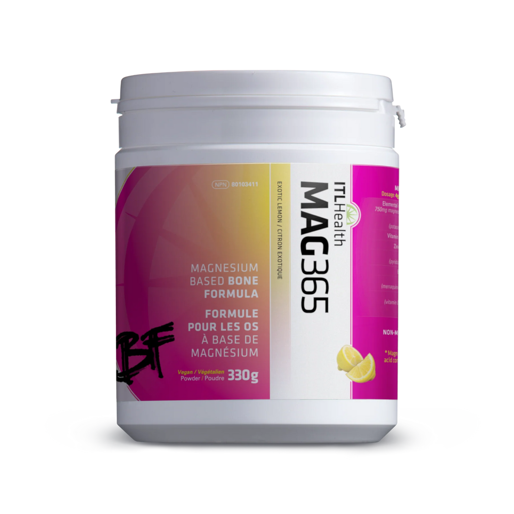 ITLHealth MAG365 Bone Formula, 330g, Exotic Lemon