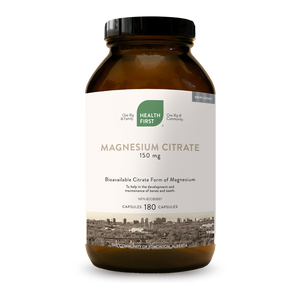 Health First Magnesium Citrate 150mg, 180 caps