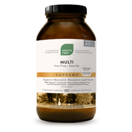 Health First Multi Supreme, Iron-free, 180vcaps