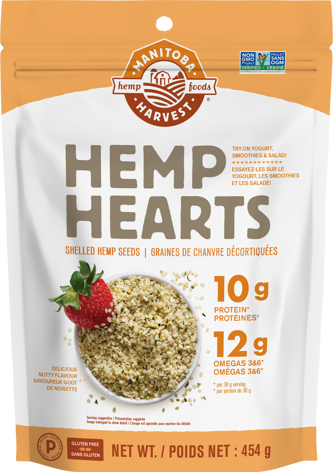 Manitoba Harvest Hemp Hearts, 454g