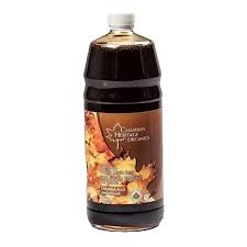 Canadian Heritage Organics, 100% Pure Maple Syrup, 1L Very Dark Grade A
