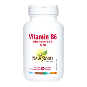 New Roots Vitamin B6, 60 vcaps