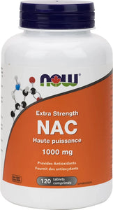 Now Nac Extra Strength 1000mg (120 tablets)
