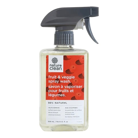 Nature Clean Fruit & Veggie Wash Spray (500ml)