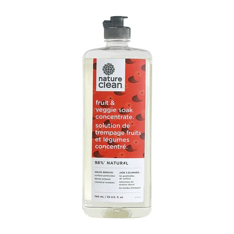 Nature Clean Fruit & Veggie Soak Concentrate (740ml)