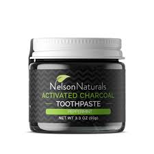 Nelson Naturals Activated Charcoal Toothpaste (93g)