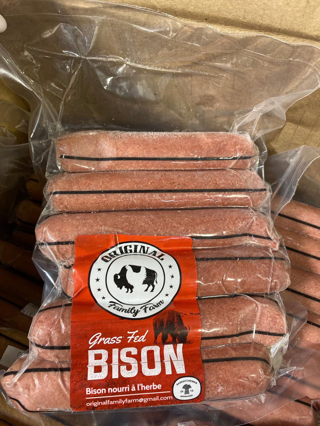 Original Family Farm Bison Hot Dogs