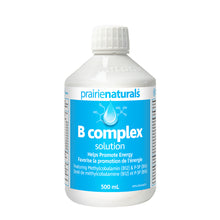 Prairie Naturals Liquid B Complex solution, 500ml, apple plum flav