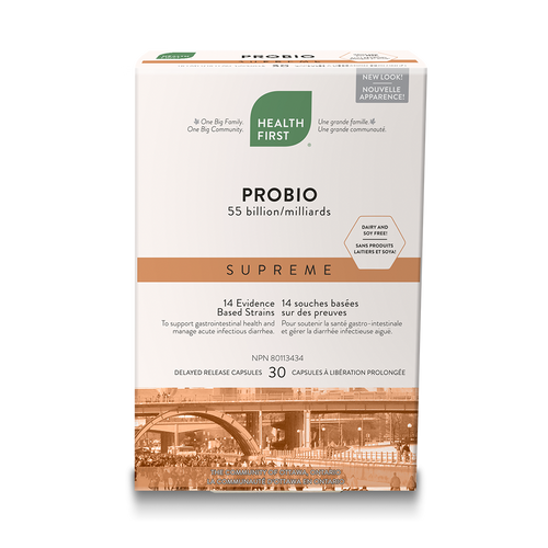 Health First Probio Supreme, 55 billion 30 delay release caps