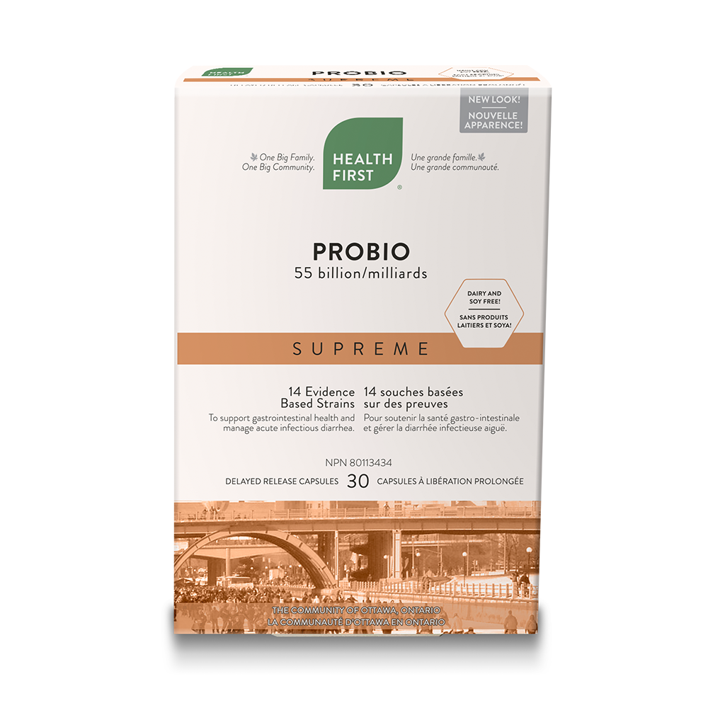 Health First Probio Supreme, 55 billion 30 delay release caps