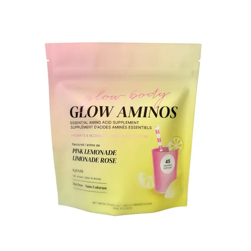 Glow Body Nutrition EAAs Pink Lemonade (450g)
