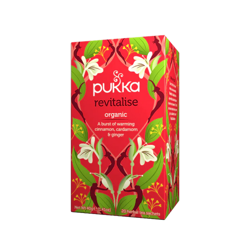 Pukka Revitalize Organic Tea, 20 teabags