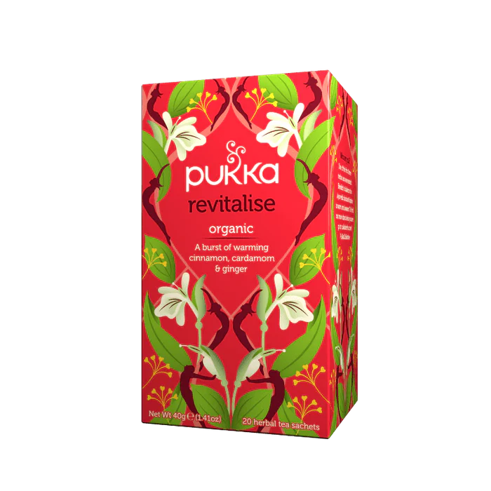 Pukka Revitalize Organic Tea, 20 teabags