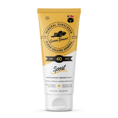 Green Beaver Mineral Sunscreen KIDS SPF40 Sport, 90ml lotion