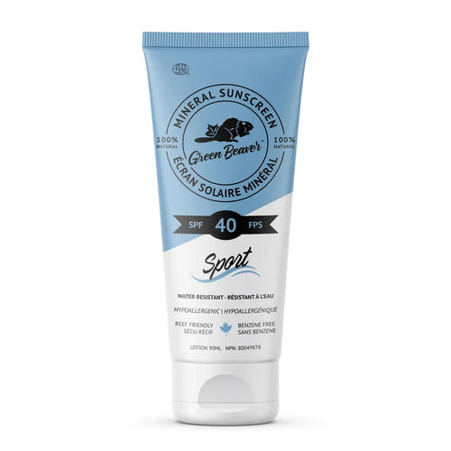 Green Beaver Mineral Sunscreen, Sport SPF40, 90ml