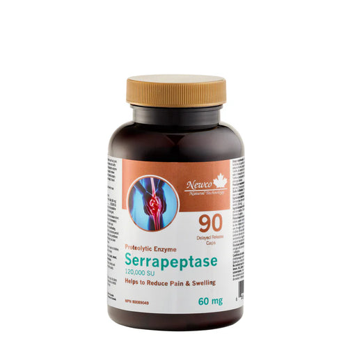 Newco Serrapeptase 120,000 SU (90 Capsules)