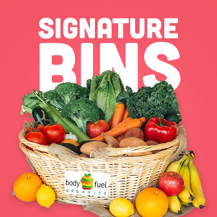 Let us surprise you with a weekly selection of fresh and organic fruits and vegetables, curated based on what's on sale and in season. Perfect for busy people who want to eat healthy, support local farms and preserve the environment. Get it delivered to your doorstep or pick it up in-store, the choice is yours.