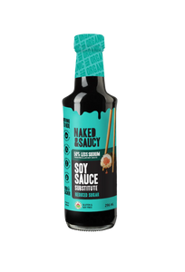 Naked & Saucy Soy Sauce Substitute, 50% less sodium 296ml