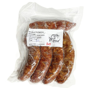 Mead Family Processing Smoked Hungarian Pork Sausage
