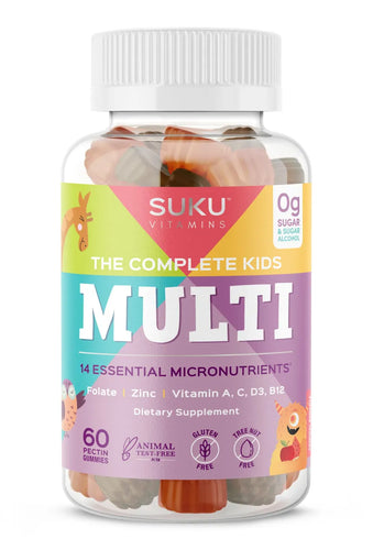 SUKU Kids Complete Multi, 60 gummies
