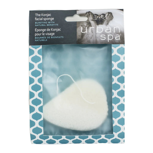Urban Spa Konjac Facial Sponge, 1 sponge