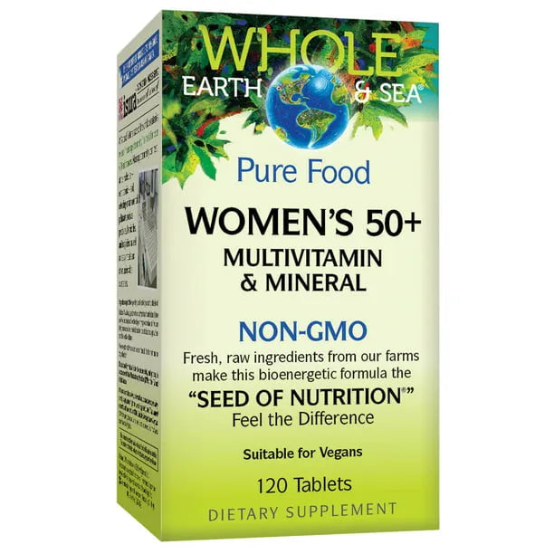 Whole Earth & Sea Women's Multi & Minerals, 120 tablets